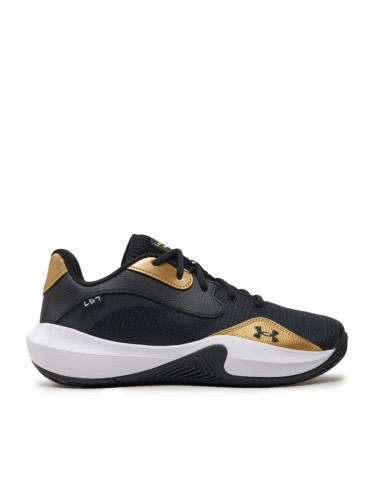 Under Armour Обувки за баскетбол UA Lockdown 7 Low 3027646 Черен