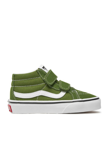 Vans Сникърси Sk8-Mid Reissue VN000CYFCIB1 Зелен