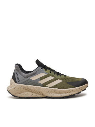 adidas Маратонки за бягане Terrex Soulstride Flow IG8923 Зелен