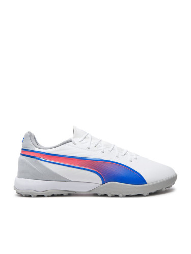 Puma Обувки за футбол King Match Tt 107879 02 Бял