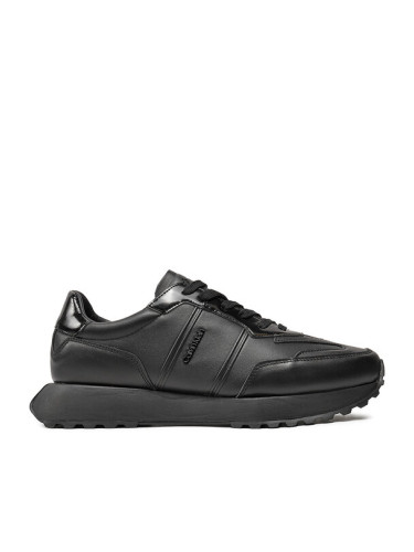 Calvin Klein Сникърси Low Top Lace Up Lth W/ Hf HM0HM01479 Черен