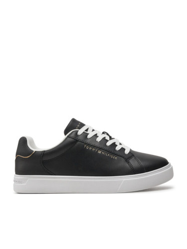 Tommy Hilfiger Сникърси Essential Court Sneaker FW0FW08000 Черен