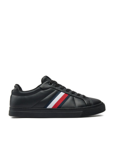 Tommy Hilfiger Сникърси Icon Court FM0FM05163 Черен