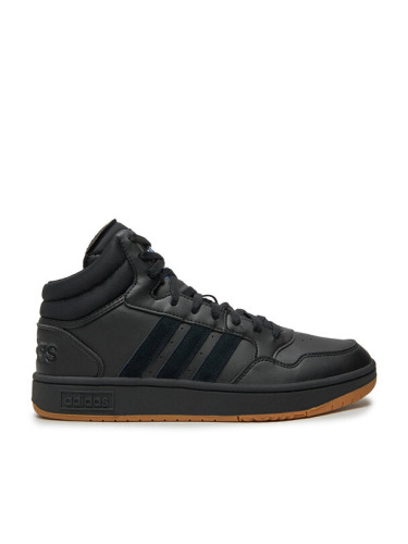 adidas Сникърси Hoops 3.0 Mid Classic Vintage Shoes GY4745 Черен