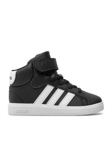 adidas Сникърси Grand Court Mid IE3863 Черен