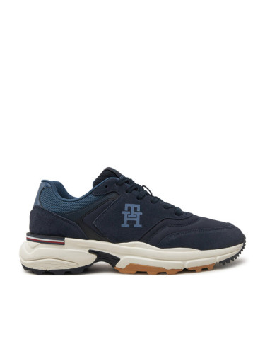 Tommy Hilfiger Сникърси M Runner X Ventile Mix FM0FM05062 Тъмносин