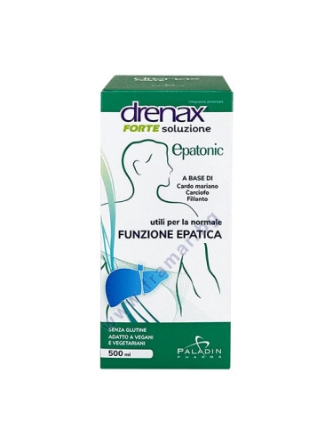 ДРЕНАКС ФОРТЕ ХЕПАТОНИК ЧЕРЕН ДРОБ И ЖЛЪЧКА разтвор 500 мл