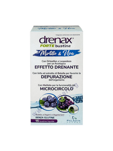 ДРЕНАКС ФОРТЕ+ БОРОВИНКА И ГРОЗДОВО СЕМЕ ПРОТИВ ЗАДЪРЖАНЕ НА ТЕЧНОСТИ саше * 15