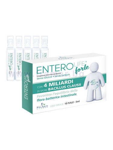 ЕНТЕРОЛАЙФ ПРОБИОТИК ФОРТЕ флакони 5 мл * 10