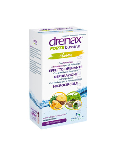ДРЕНАКС ФОРТЕ АНАНАС ПРИ ЗАДЪРЖАНЕ НА ТЕЧНОСТИ сашета 15 мл * 15
