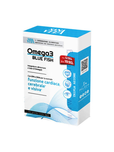 САНАВИТА ОМЕГА 3 РИБЕНО МАСЛО капсули 500 мг * 60