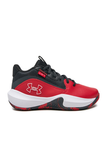 Обувки за баскетбол Under Armour Grade School UA Lockdown 7 3028513 Червен