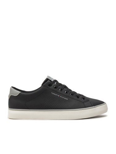 Сникърси Tommy Hilfiger Th Hi Vulc Low Core Seasonal FM0FM05110 Черен