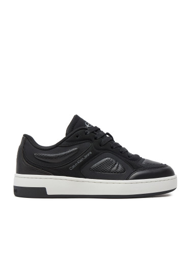 Сникърси Calvin Klein Jeans Basket Cupsole Low Mix In Mtl YW0YW01462 Черен