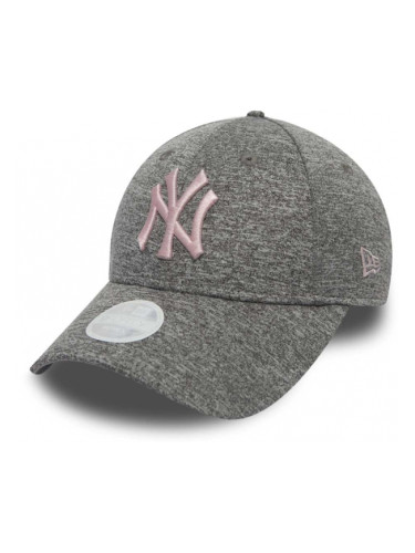 New Era 9FORTY JERSEY NEW YORK YANKEES Дамска клубна шапка с козирка, тъмносиво, размер