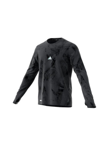 adidas ULTIMATE TEE Мъжка тениска за бягане, черно, размер