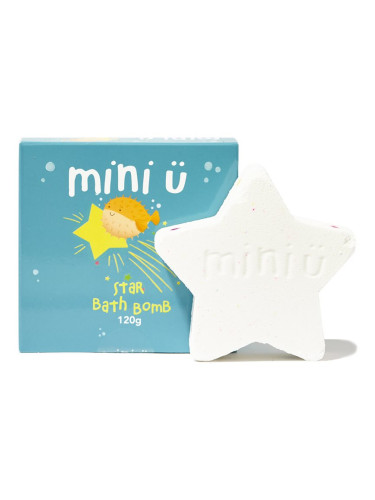 Mini-U Bath Bomb Star бомбичка за вана за деца 120 гр.