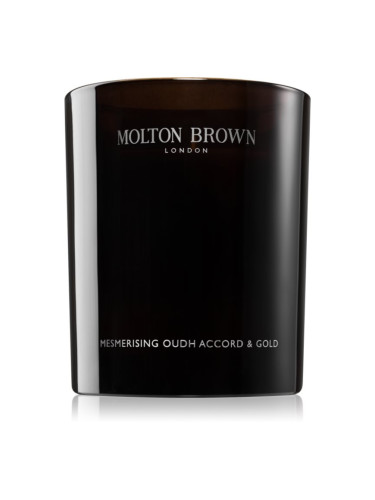 Molton Brown Mesmerising Oudh Accord & Gold Candle ароматна свещ 190 гр.