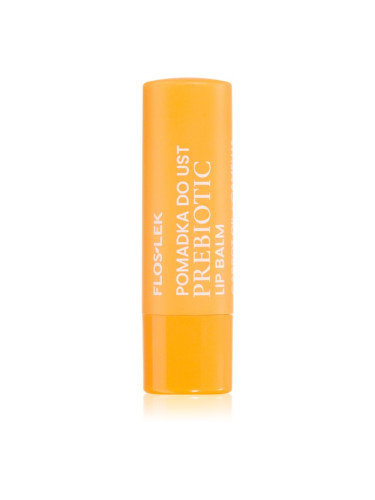 FlosLek Laboratorium Prebiotic Lip Care подхранващ балсам за устни аромати Carrot Oil 4 гр.