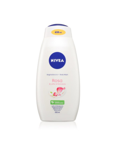 NIVEA Rose & Almond Oil хидратиращ душ гел 650 мл.