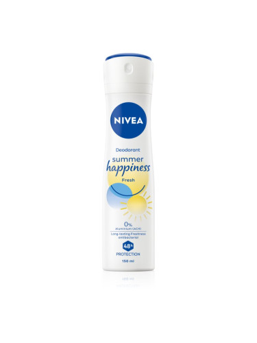 NIVEA Summer Happiness Fresh дезодорант в спрей без алуминий 150 мл.