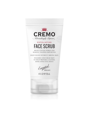 Cremo Exfoliating Face Scrub почистващ пилинг 118 мл.