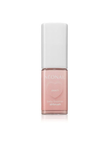 NEONAIL Baby Boomer Airbrush цветна пудра за нокти цвят Peach 5 гр.