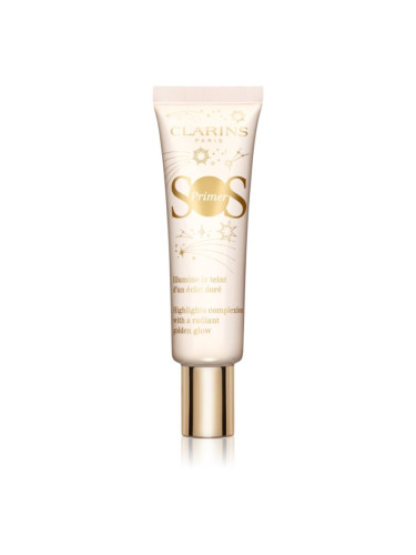 Clarins SOS Primer Gold Glow озаряваща база под фон дьо тен 30 мл.