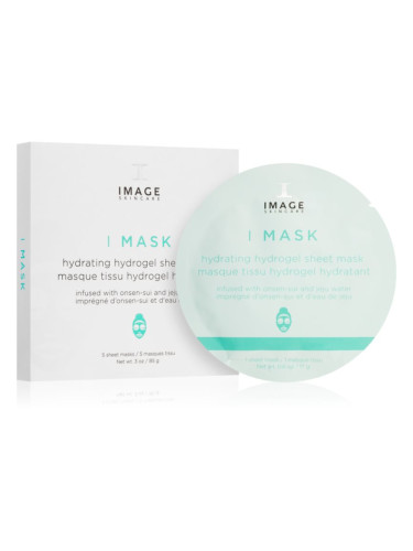 IMAGE Skincare I Mask интензивна хидрогелна маска с хидратиращ ефект 5x17 гр.