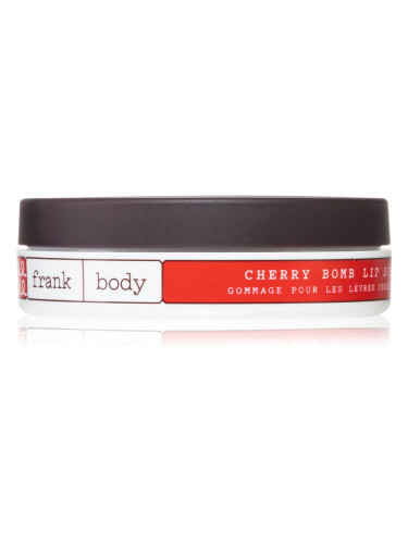 Frank Body Lip Care Cherry Bomb захарен пилинг за устни 15 мл.