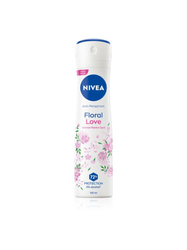 NIVEA Floral Love антиперспирант-спрей 150 мл.