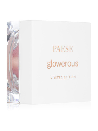 Paese Glowerous Loose Highlighter озарител на прах цвят 01 Rose 5 гр.