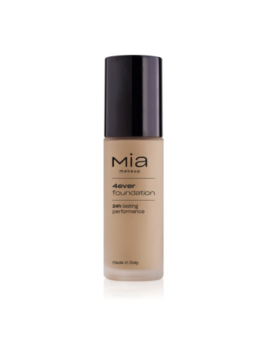 Mia Cosmetics 4ever дълготраен матиращ фон дьо тен за пълно покритие цвят 04 Cinnamon 30 мл.