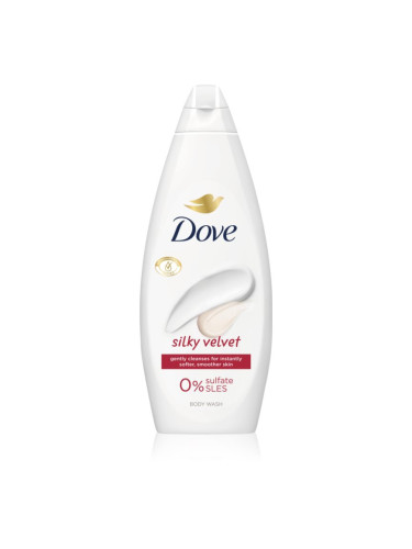 Dove Silky Velvet овлажняващ душ гел 720 мл.