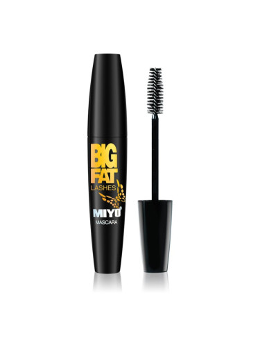 Miyo Big Fat Lashes Mascara спирала за обем и сгъстяване на миглите цвят Black 10 мл.