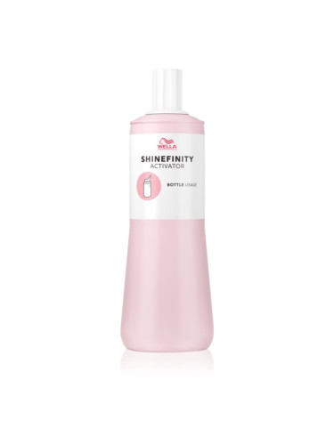 Wella Professionals Shinefinity Bottle активатор за боя за блонд коса и коса с кичури 1000 мл.