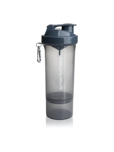 Smartshake Slim спортен шейкър + контейнер боя Stormy Grey 800 мл.