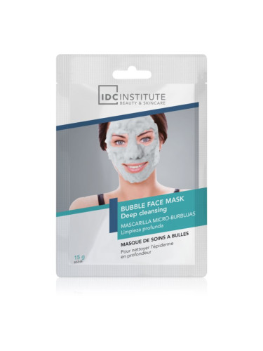 IDC Institute Bubble Face Mask почистваща маска за лице 15 гр.