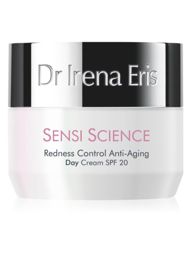 Dr Irena Eris Sensi Science Redness Control Anti-Aging Day Cream интензивен изглаждащ дневен крем против бръчки SPF 20 50 мл.