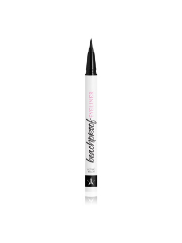 Jeffree Star Cosmetics Gothic Beach BeachProof Eyeliner очна линия в писалка цвят Gothic Beach - Black 0,5 мл.