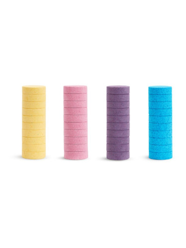 Munchkin Color Buddies цветни разтворими таблети за вана 24 m+ 40 бр.