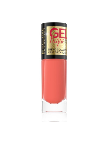 Eveline Cosmetics 7 Days Gel Laque Nail Enamel гел лак за нокти без използване на UV/LED лампа цвят 263 8 мл.
