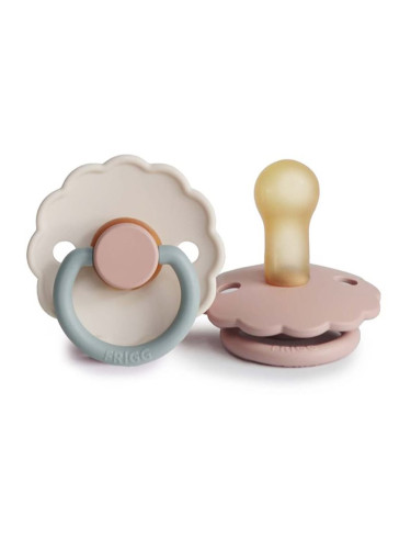FRIGG Daisy Size 2:6-18 months биберон Blush/Cotton candy 2 бр.
