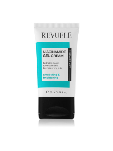 Revuele Niacinamide Gel-Cream хидратиращ флуид за освежаване и изглаждане на кожата 50 мл.