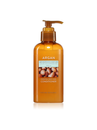 NATURE REPUBLIC Argan Essential Deep Care Conditioner хидратиращ и подхранващ балсам за увредена коса 300 мл.