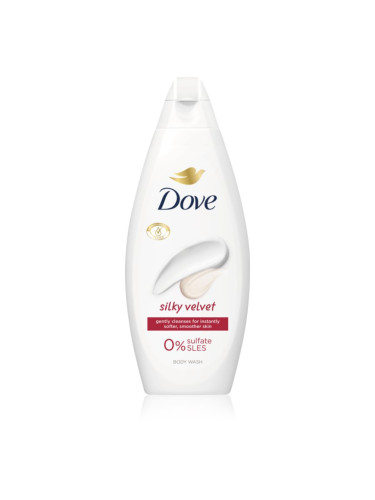 Dove Silky Velvet овлажняващ душ гел 250 мл.