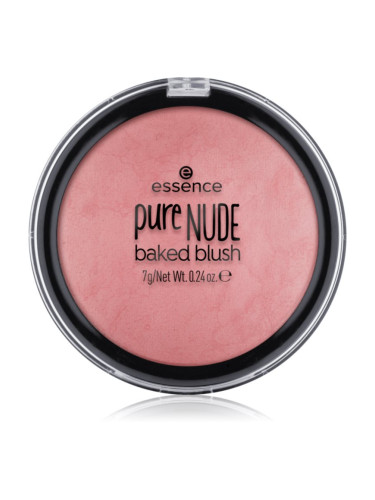 Essence pure NUDE baked руж - пудра цвят 07 Cool Coral 7 гр.