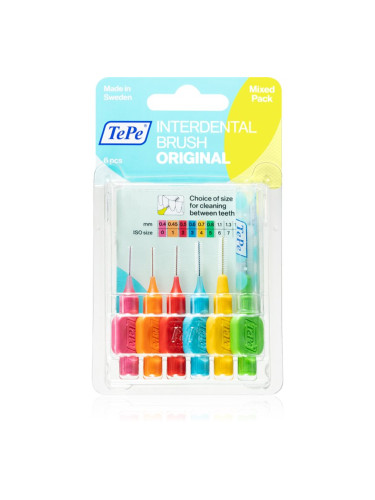 TePe Interdental Brush Original междузъбна четка Mix 6 бр.