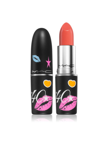 MAC Cosmetics 40 Years Of MAC! Cremesheen Lipstick Кремообразно червило със сатенено покритие цвят Shanghai Spice 3 гр.