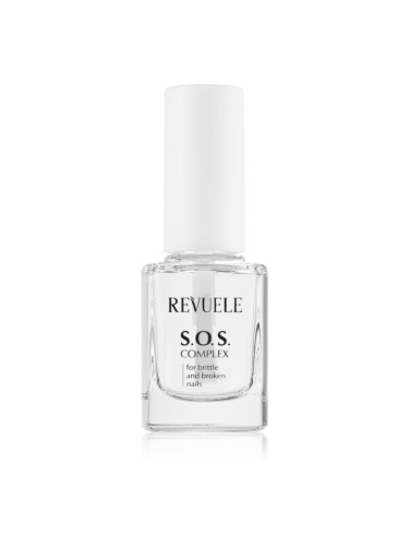 Revuele Nail Therapy S.O.S. Complex подсилващ лак за салби и увредени нокти 10 мл.